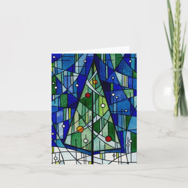 "On a Winters Night" Holiday Card, Ascalon Studios (Front)