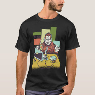 On Air Podcast Big Foot Mythical Creature Yeti Sas T-Shirt