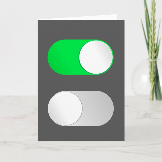 On And Off Greeting Cards (Creator Uploaded)