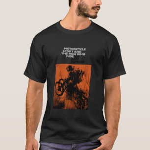 On Any Sunday 1971 Vintage Motorcycle Movie Poster T-Shirt