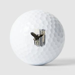 On Back Eagle and Flag 250 Years 1776-2026 250th B Golf Balls