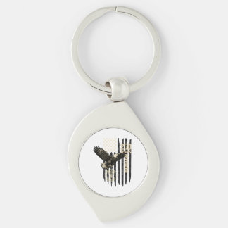 On Back Eagle and Flag 250 Years 1776-2026 250th B Key Ring