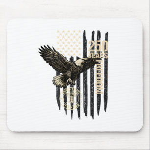 On Back Eagle and Flag 250 Years 1776-2026 250th B Mouse Pad