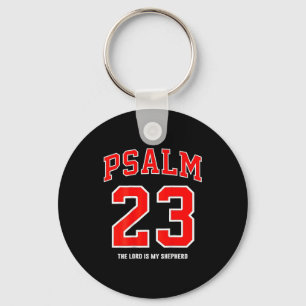 (on Back) Psalm 23 The Lord Is My Shepherd Key Ring
