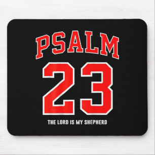 (on Back) Psalm 23 The Lord Is My Shepherd Mouse Pad