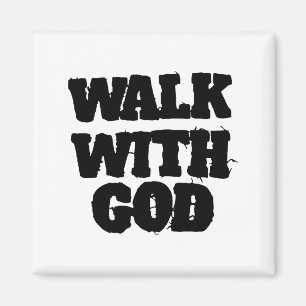 On Back Walk With Jesus God Christian Men Women Sa Magnet