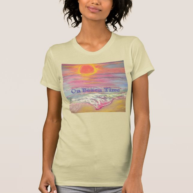 On Beach Time T-Shirt (Front)