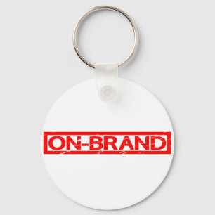 On-brand Stamp Key Ring