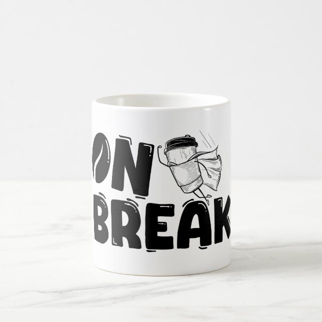 On Break Coffee Mug (Center)