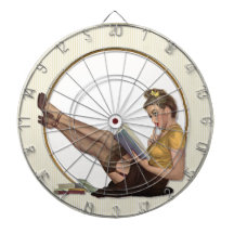 On Break Pin Up Girl