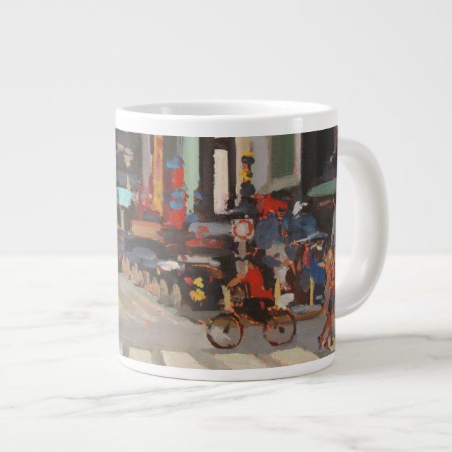 On Broadway 2012 Large Coffee Mug (Front Right)