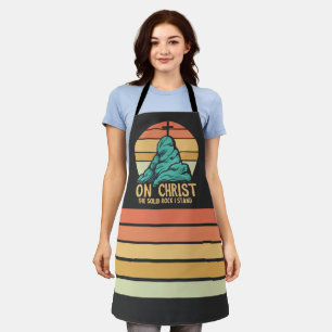 On Christ the Solid Rock I Stand Apron