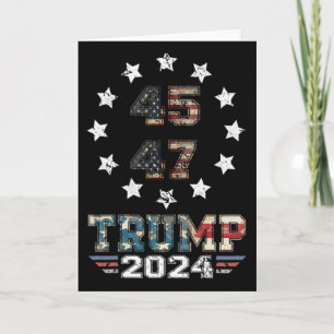 (on Ck) Western Trump Cowboy You Missed Again Card