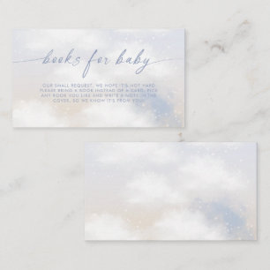 On Cloud Nine Dreamy Clouds Books For Baby Enclosure Card