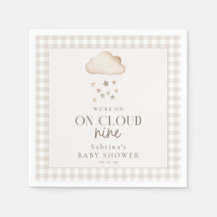 On Cloud Nine Gender Neutral Baby Shower  Napkins