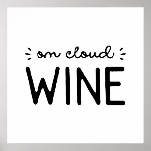 On Cloud Wine Poster
