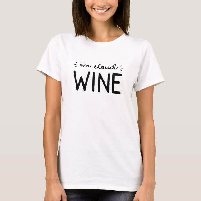 On Cloud Wine T-Shirt (Front)