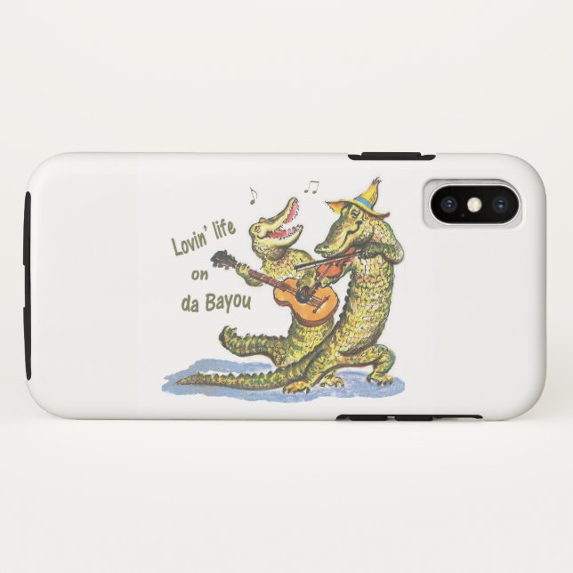 On da Bayou Case-Mate iPhone Case (Back (Horizontal))
