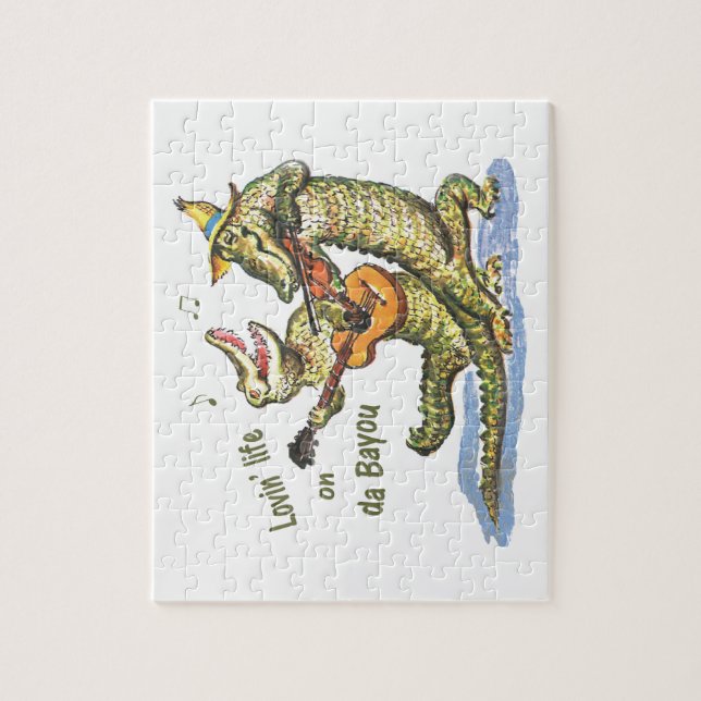 On da Bayou Jigsaw Puzzle (Vertical)