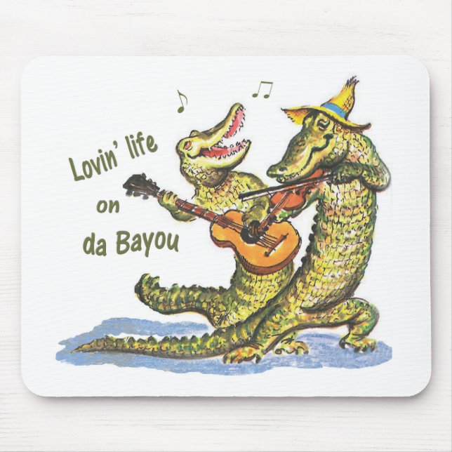 On da Bayou Mouse Pad (Front)