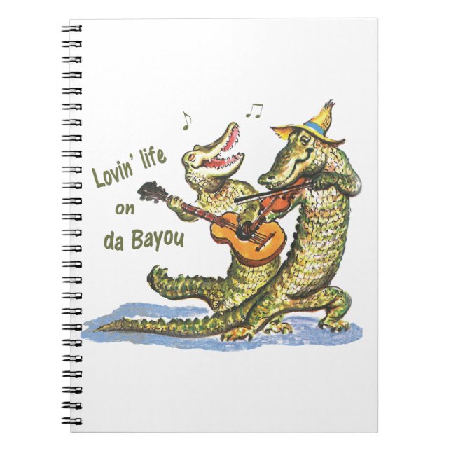 On da Bayou Notebook (Front)