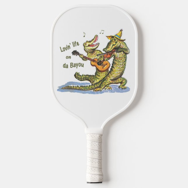 On da Bayou Pickleball Paddle (Front)
