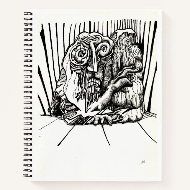 On Edge, by Brian Benson Notebook (Front)