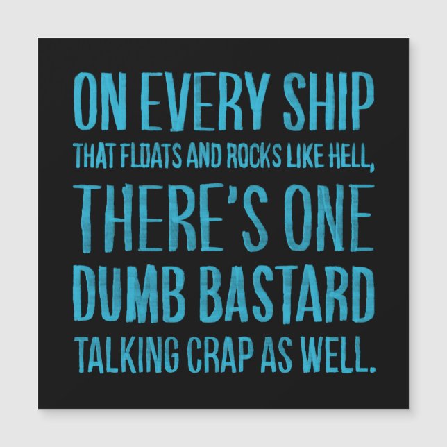 On Every Ship (Front)