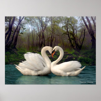 "On Faery Pond" Poster