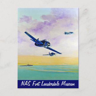 On Final Approach Postcard