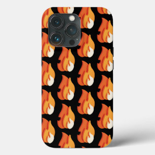 On Fire (3D Flames Icon) iPhone 13 Pro Case
