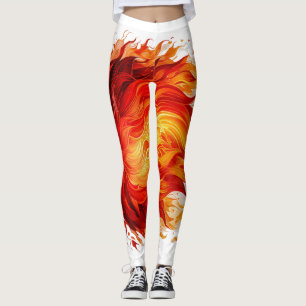 ON FIRE LEGGINGS