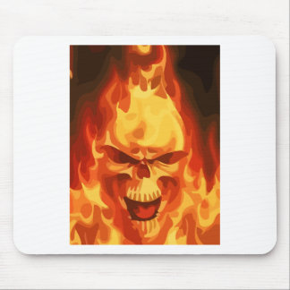 On Fire Mouse Pad
