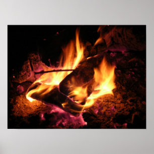 On Fire Poster