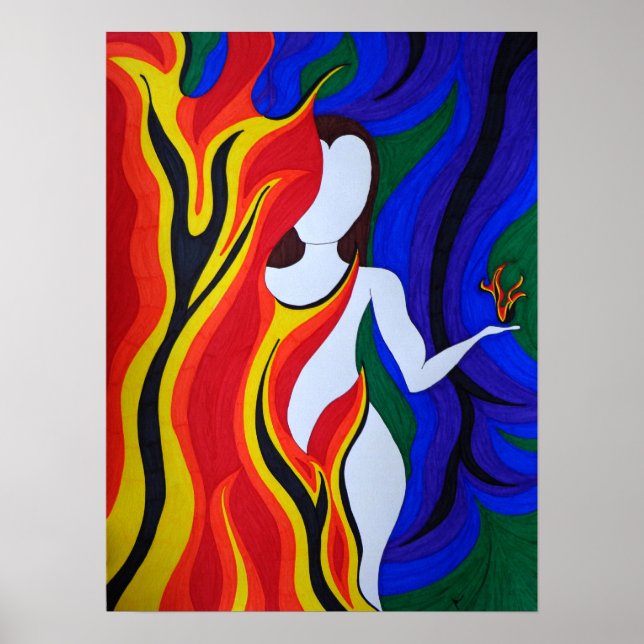 On Fire Poster (Front)