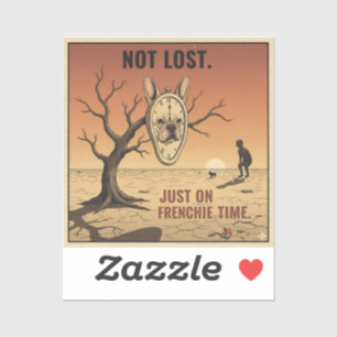 On Frenchie Time Funny French Bulldog Design