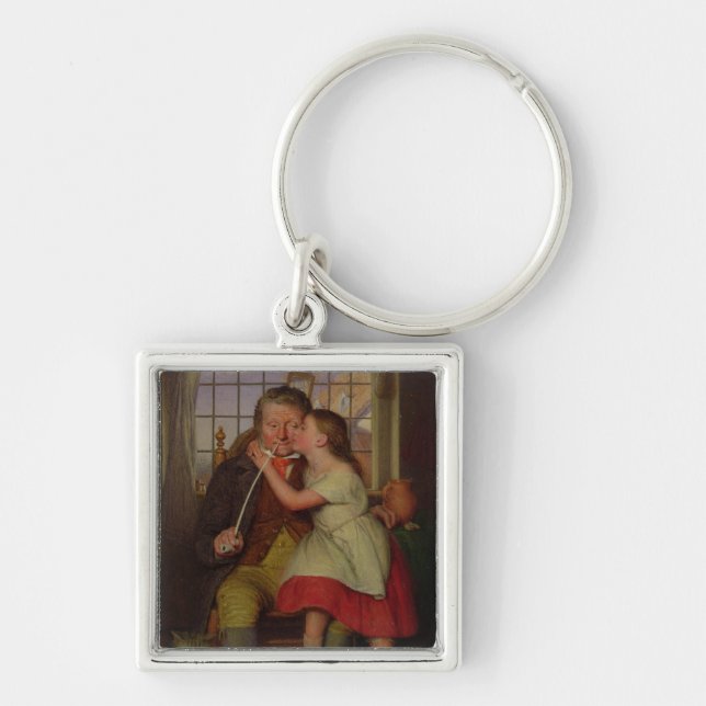 On Grandfather's Knee Key Ring (Front)