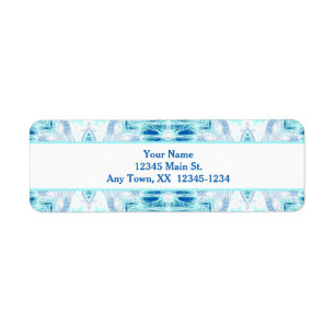 On Ice Return Address Label