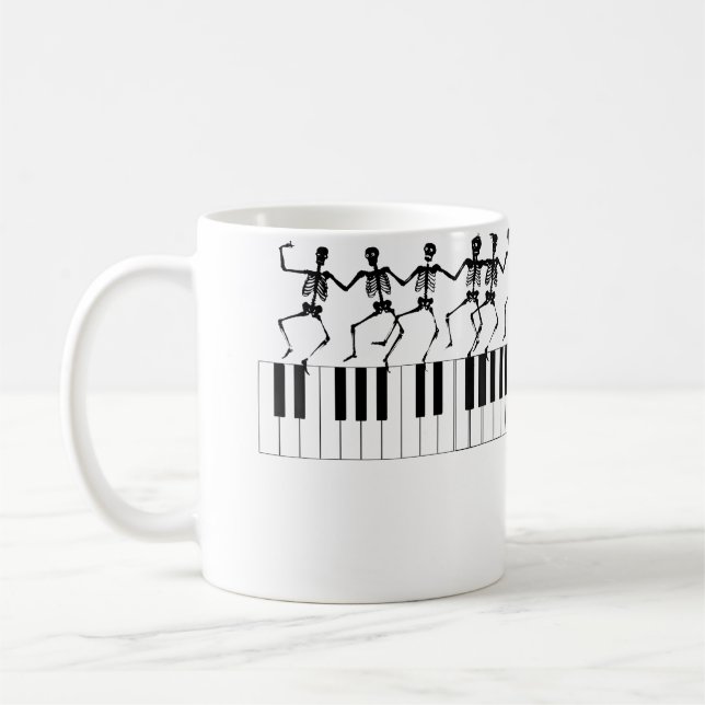 On Keyboard Coffee Mug (Left)