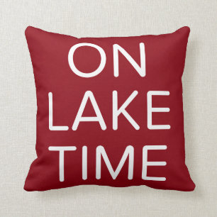 ON LAKE TIME CUSHION