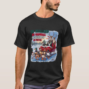 On Mallard On Gadwall Christmas Funny Duck Hunting T-Shirt