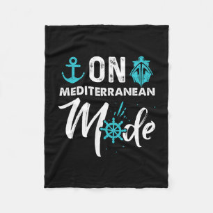 On Mediterranean Mode Shirt Mediterraneans Shirts Fleece Blanket
