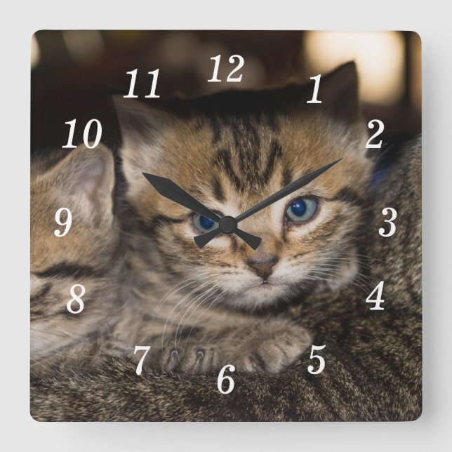 On Momma's Back Wall Clock (Front)