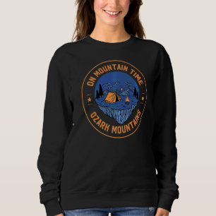 On Mountain Time Ozark Mountains Hiking Missouri H Sweatshirt