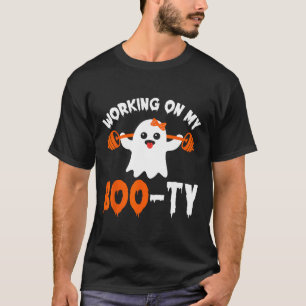 On My Boo-ty Gym Booty Boo-tee Ghost Pun Men Women T-Shirt