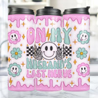 On My Husbands Last Nerve Funny 3D Inflated Puff