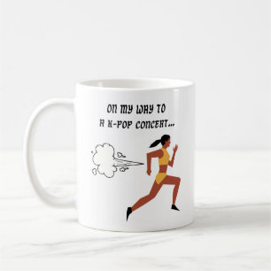 On My Way to a K-Pop Concert Coffee Mug
