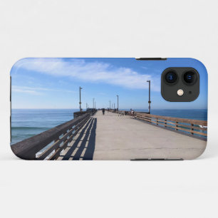 On Newport Pier, Newport Beach, California iPhone 11 Case
