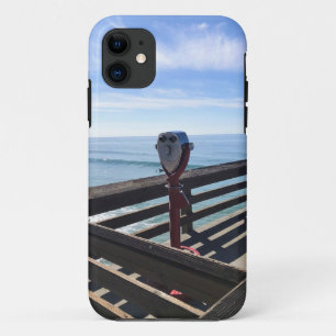On Newport Pier, Newport Beach, California iPhone 11 Case
