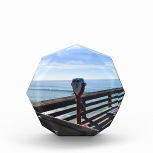 On Newport Pier, Newport Beach, California Photo Block